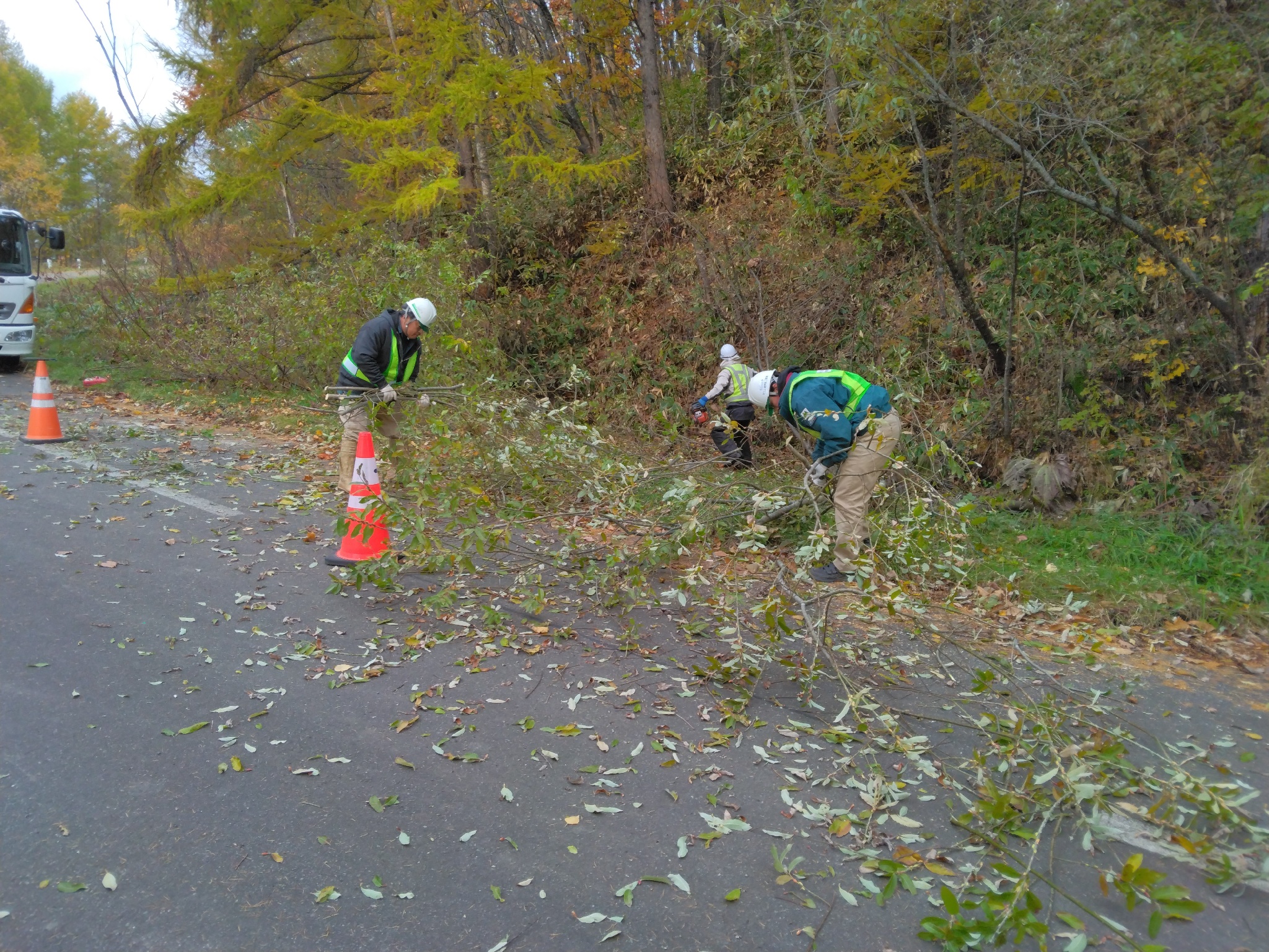 中札内村で地域貢献活動を行いました。