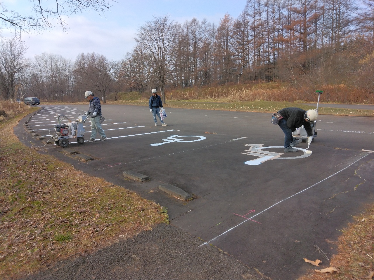 音更町で地域貢献活動を行いました。