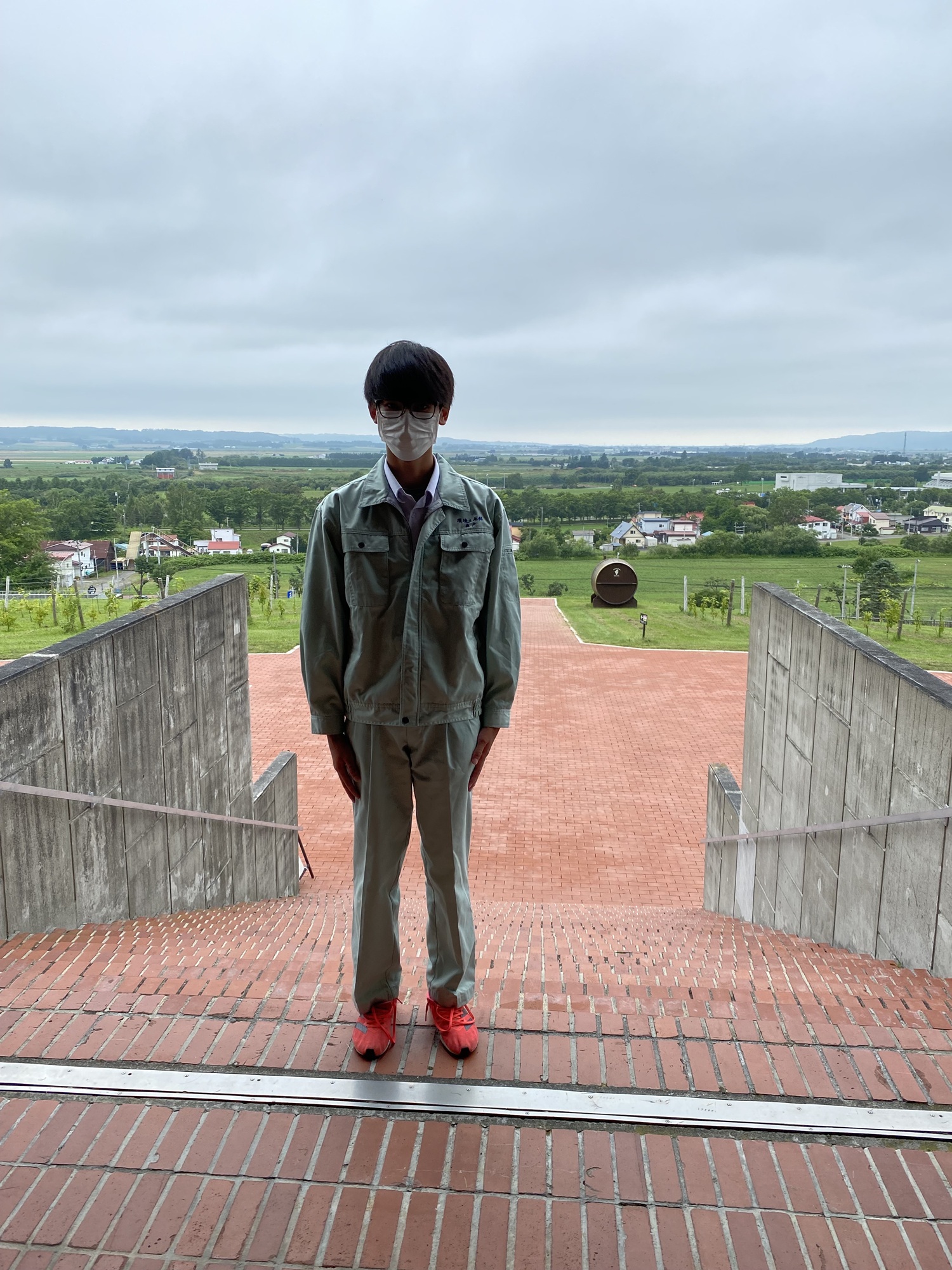 令和4年度　応募前見学に来ていただきました。